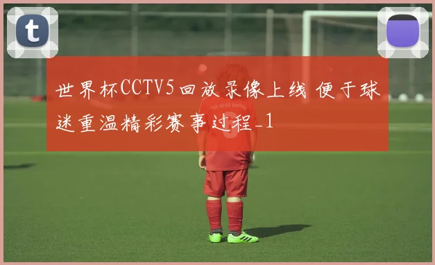 世界杯CCTV5回放录像上线 便于球迷重温精彩赛事过程_1