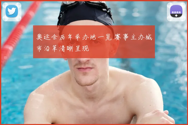 奥运会历年举办地一览 赛事主办城市沿革清晰呈现